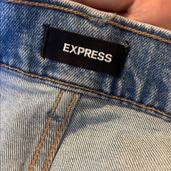 Express mom Jean super high rise size 18 - Picture 5 of 7
